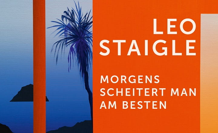 Grafik zur Jahresausstellung „Leo Staigle. Morgens scheitert man am besten“